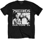 7 Seconds Heren Tshirt -M- Our Core Zwart