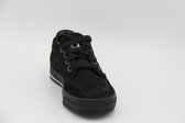 Piedro- 11178 zwarte sneaker met witte strepen- breedte 3,5 maat 28