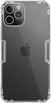 Nillkin Hoesje Geschikt voor iPhone 12 of iPhone 12 Pro Shock Proof Siliconen Hoes Case Cover - Transparant
