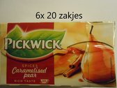Pickwick thee - Caramelised pear - multipak 6x 20 zakjes