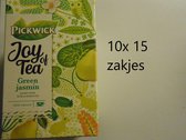 Pickwick thee - Joy of tea - green jasmijn - multipak 10x 15 zakjes