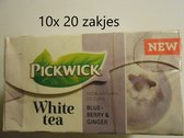 Pickwick - White tea -witte thee- Multipak 10x 20 zakjes