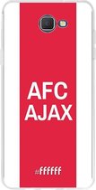 Samsung Galaxy J5 Prime (2017) Hoesje Transparant TPU Case - AFC Ajax - met opdruk #ffffff