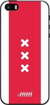 iPhone 5 Hoesje TPU Case - AFC Ajax Amsterdam1 #ffffff