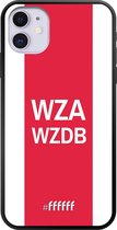 iPhone 11 Hoesje TPU Case - AFC Ajax - WZAWZDB #ffffff