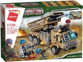 Qman 1728 Army Block Missile Car