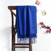 - Dunne - Stijlvol - Comfortabel - Sjaal - Pashmina - Unisex - Cashmere - Kasjmier - 200X70cm - Blauw -