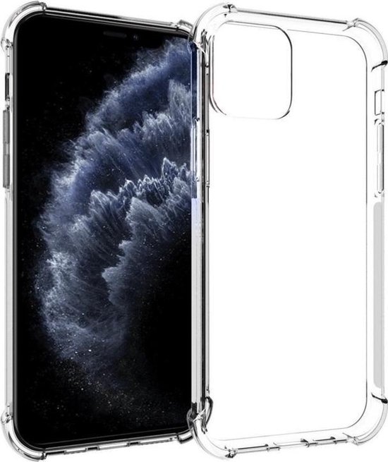 Iphone 12/12 Pro hoesje - geschikt voor Apple iPhone 12/12 Pro shock proof case - hoesje iphone 12/12 Pro transparant - iPhone 12/12 pro hoesjes cover hoes geschikt voor Apple iPhone 12;Apple iPhone 12 Pro