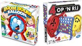 Spellenbundel - Bordspel - 2 Stuks - Boom Boom Balloon & Hasbro 4 Op 'N Rij