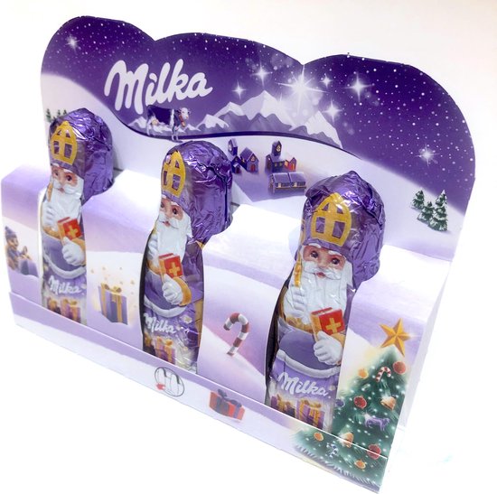Père Noël en chocolat au lait - Milka - 45 g