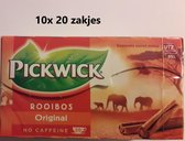 Thé Pickwick - Rooibos Original - conditionnement multiple 10x 20 sachets