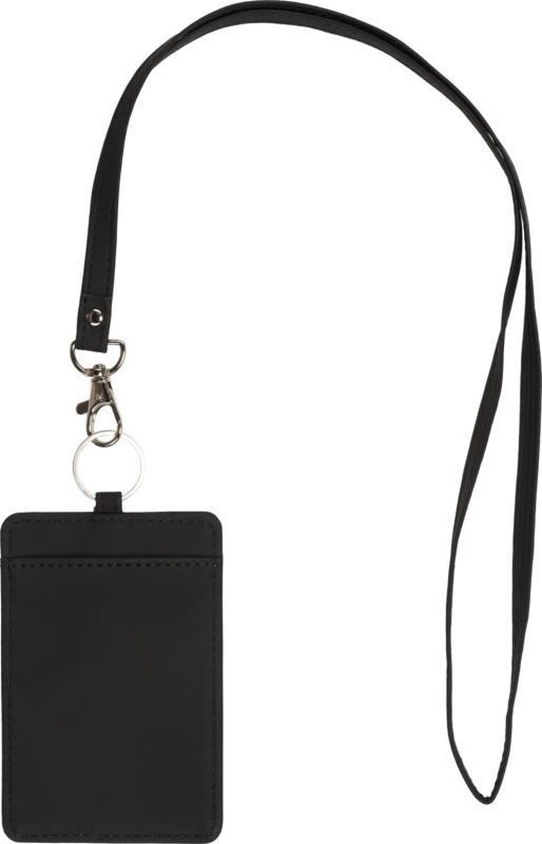 Vicloon Kaarthouder Met Kristallen Lanyard - Transparante ID