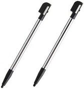 2x Inschuifbare Aluminium Stylus Pen voor Nintendo DS Lite