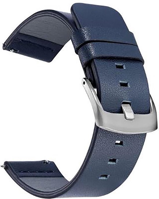Horlogeband van Leer voor Fossil Q Explorist Gen 4 22 mm Horloge Band . bol
