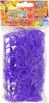 Loom Twister Loombandjes Junior Rubber Paars 603-delig