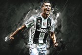 ? CR7 • Cristiano Ronaldo 3 Canvas 150x100 cm • Foto print op Canvas schilderij ( Wanddecoratie woonkamer / slaapkamer / keuken / kantoor / bar / restaurant ) / Voetbal Canvas Schi