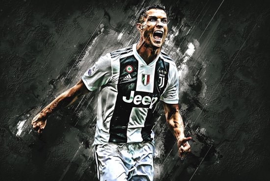 ✓ CR7 • Cristiano Ronaldo 3 Toile 150x100 cm • Impression photo sur toile  peinture (... | bol.com