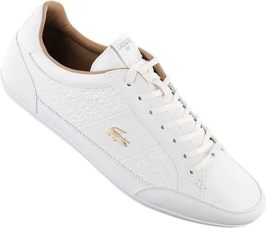 Lacoste Chaymon 120 - Heren Sneakers Sport Casual Schoenen Wit Gold  7-39CMA0056216 -... | bol.com