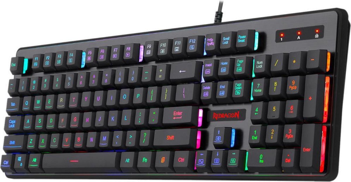 Redragon K509 RGB verlichte DYAUS Gaming toetsenbord
