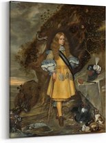 Schilderij - Memorieportret van Moses ter Borch — 70x100 cm