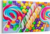 Schilderij - Sweet and color candy — 90x60 cm