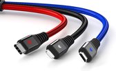 Faveo - Armor 3 - in - 1 Kabel - (1,2m) - Lightning, USB-C, Mirco USB