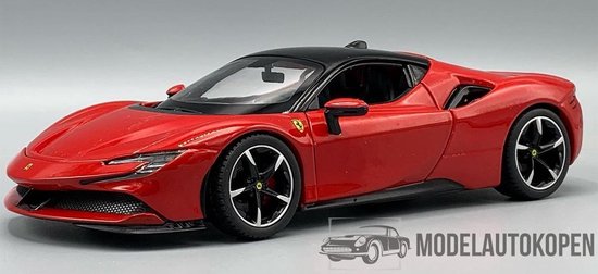 Ferrari SF90 Stradale (Rood) 1/24 Bburago - Modelauto - Schaalmodel - Model  auto -... | bol.com