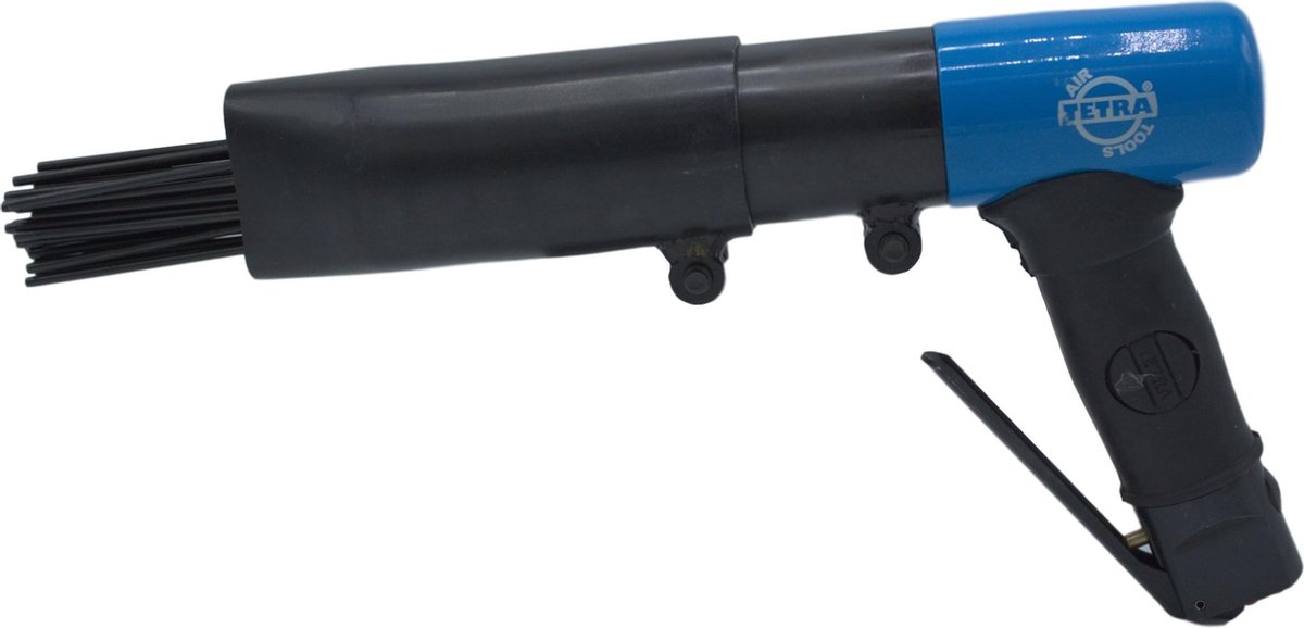Pneumatische Naaldbikhamer - TETRA PRO NS-19P - Lucht gedreven - incl. 19 naalden