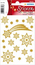 HERMA 3726 Stickers Magic Kerst Vallende Ster, glitter