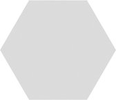 1,16m² - Hexagon / zeshoek vloer- en wandtegels - Timeless Pearl Mat 15x17 - Wandtegels keuken / badkamer