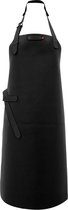 Xapron luxe leren (BBQ) schort Kansas - Limited Black Edition