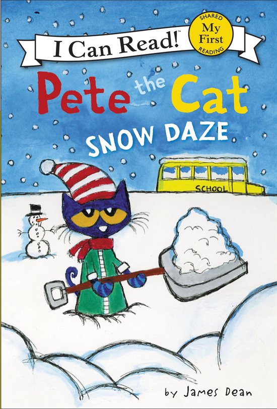 My First I Can Read - Pete the Cat: Snow Daze - cover