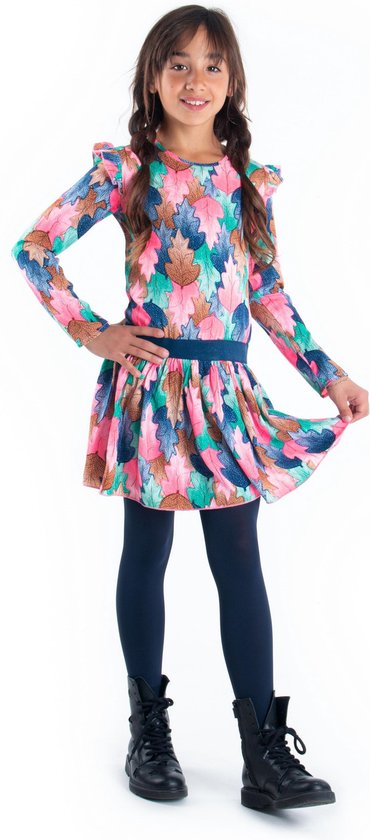 B nosy online jurk leaf cover