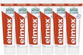 Elmex Tandpasta Anti Cariës Junior 5-12 Jaar - Voordeelverpakking 6 x 75 ml