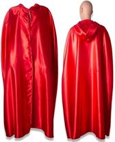 Witbaard Cape Deluxe Heren One-size Polyester Rood