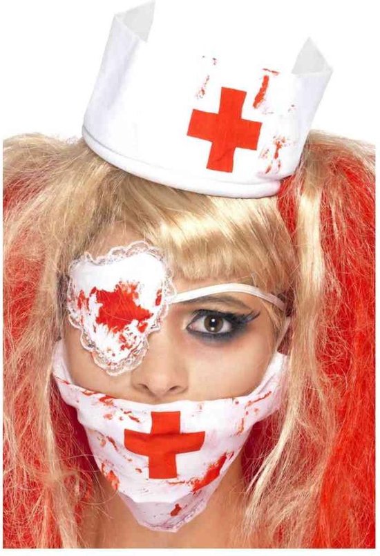SMIFFYS - Set infirmière adulte sanglant pour femme - Accessoires> Kit  Supporter, Musique