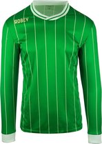 Robey Pinstripe Shirt - Green - S