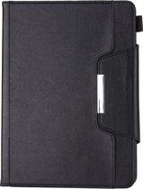 GadgetBay Wallet Portemonnee Hoes Case met Metalen Sluiting en Pensleuf voor iPad 10.2 inch - Zwart