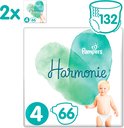Pampers Harmonie / Pure Maat 4 (9-14kg) 132 Luiers