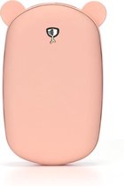 CutiePie Handwarmer USB oploplaadbaar - Powerbank functie 6000mah - Handenwarmer elektrisch roze