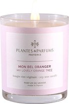 Plantes & Parfums Natuurlijke My Lovely Orange Tree Soja Was Geurkaars  (tevens handcrème) I Bloemige geur I 180g I 40u