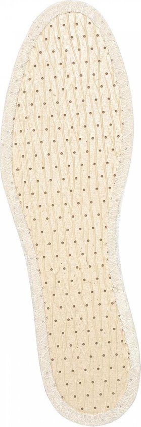 Veganistische winter schoenzolen - Bamboo Deo maat 44 - Pedag - ideale dunne zooltjes voor blote voeten in de winter