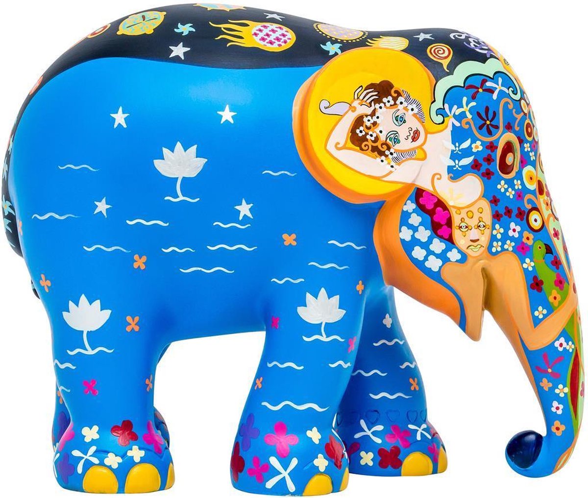 Elephant Parade Ele Boo 10 cm Elephant parade Handgemaakt Olifantenstandbeeld Multi