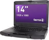 Terra Mobile Industry 1432 14" rugged laptop, i5-8250U, COM poort (RS232), Windows 10 Pro