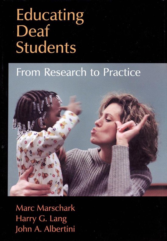 Educating Deaf Students - cover