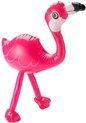 Smiffys - Inflatable Flamingo Feestdecoratie - Roze