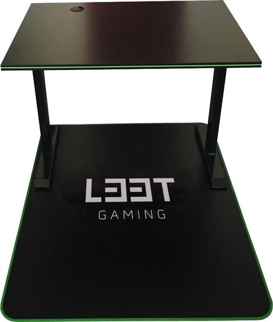 L33T-GAMING - Tapis de sol Gaming - Tapis pour chaise de bureau - XL