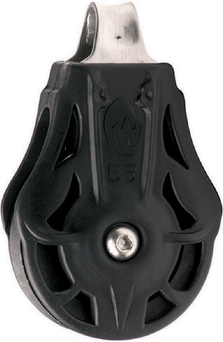 Wichard Eenvoudige Ringkatrol 10 Mm Zilver 45 mm