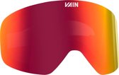 VAIN Slopester Skibril Lens  - LASER - Rood/Oranje Mirror REVO Coating
