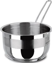 Steelpan 16 CM | Sauspan 1,75 Liter + Gratis Schuurspons | 18/10 Chroomnikkel RVS |